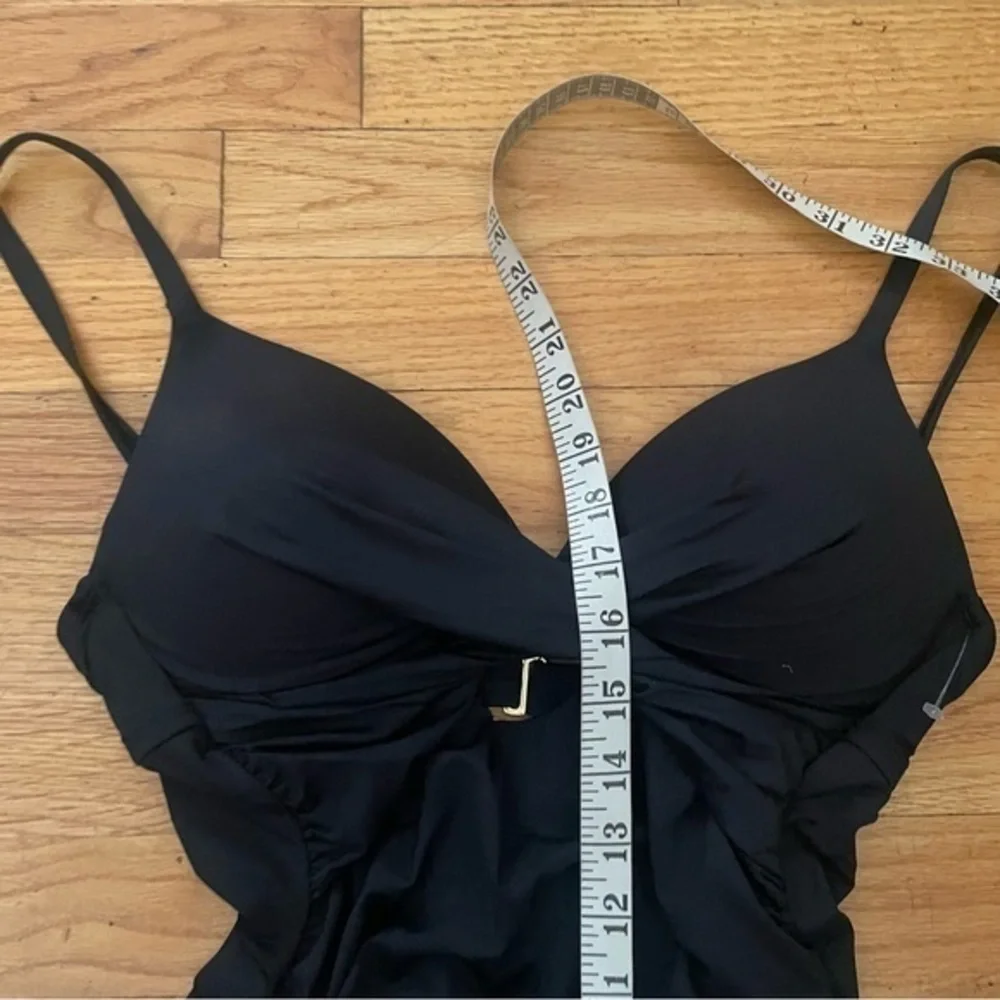 La Blanca Black One Piece Size 4 - Picture 5 of 7